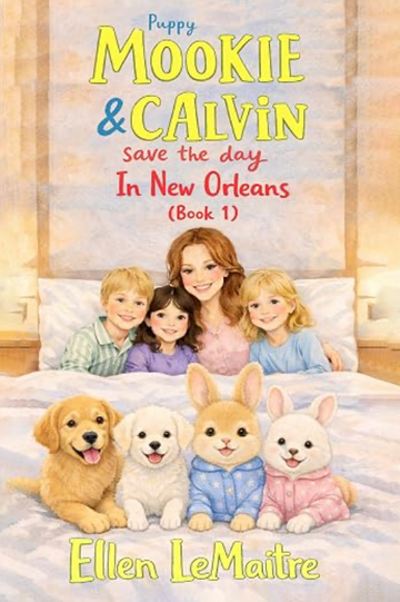 Puppy Mookie & Calvin Save the Day In New Orleans (Book 1)
